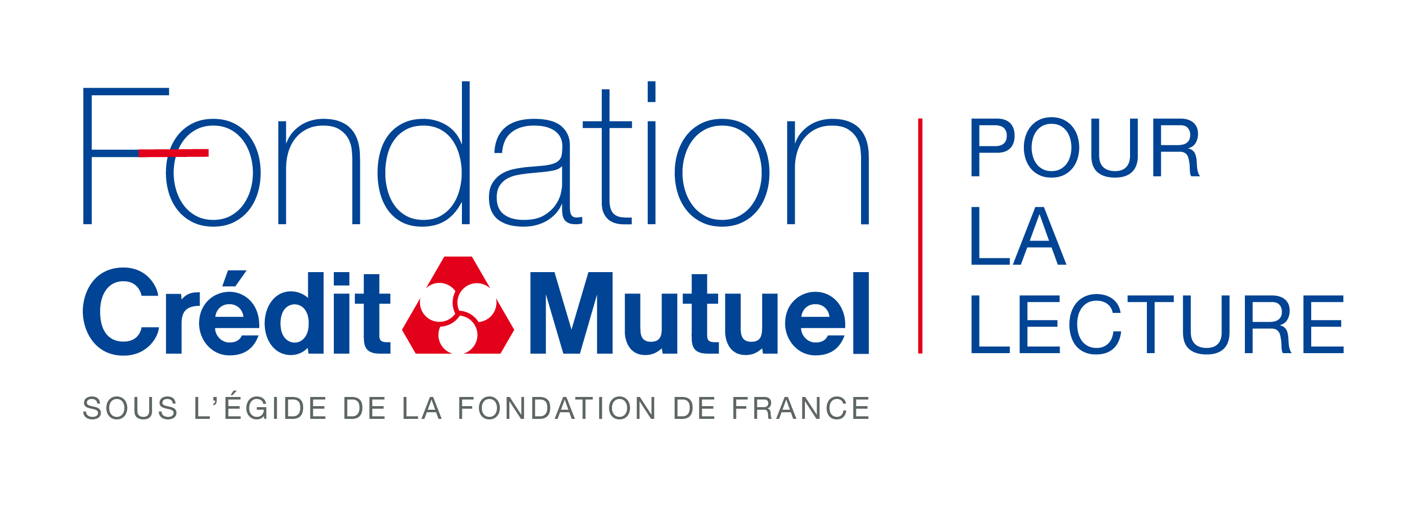 Logo Fondation du crédit mutuel pour la lecture